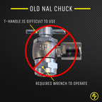 Shock Inflator with Gauge Tool
