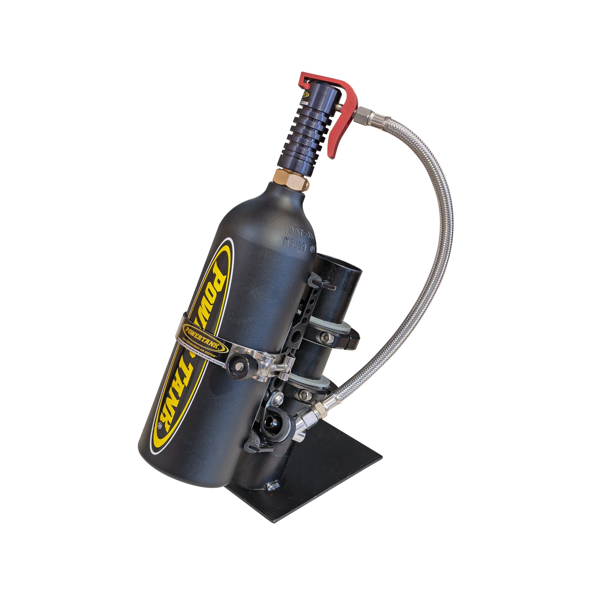 Solo Bracket Power Shot™ Trigger - SXS One Bottle CO2 Air Up System Power Tank