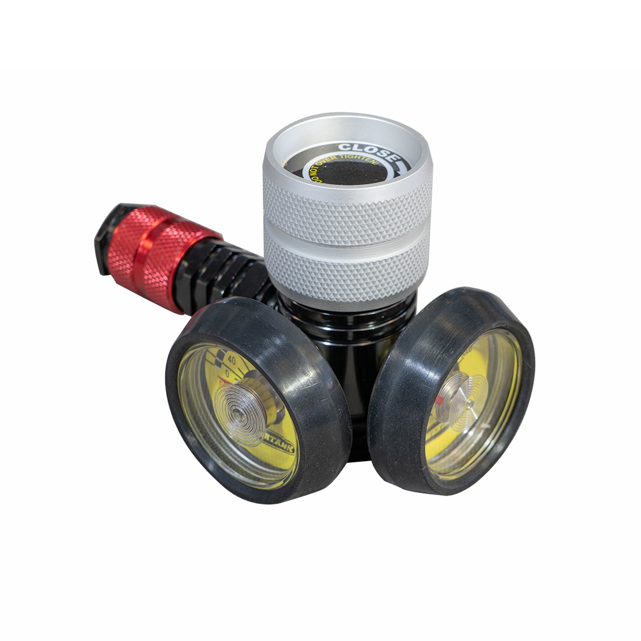 Power Shot 160 psi Sidearm CO2/N2 Regulator Comp Series Power Tank