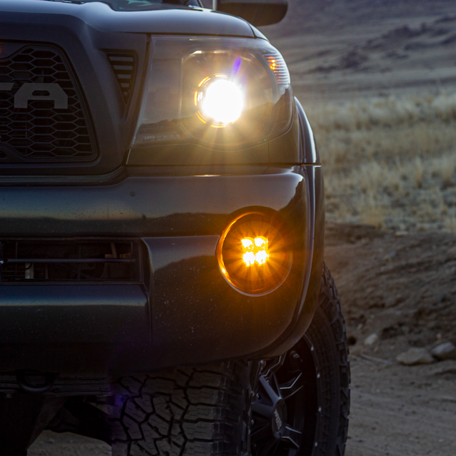 Heretic Toyota Tacoma (2005-2011) Amber LED Fog Light Kit