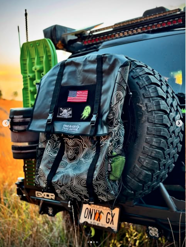 🔥Overland spare tire tailgate bag 4.0