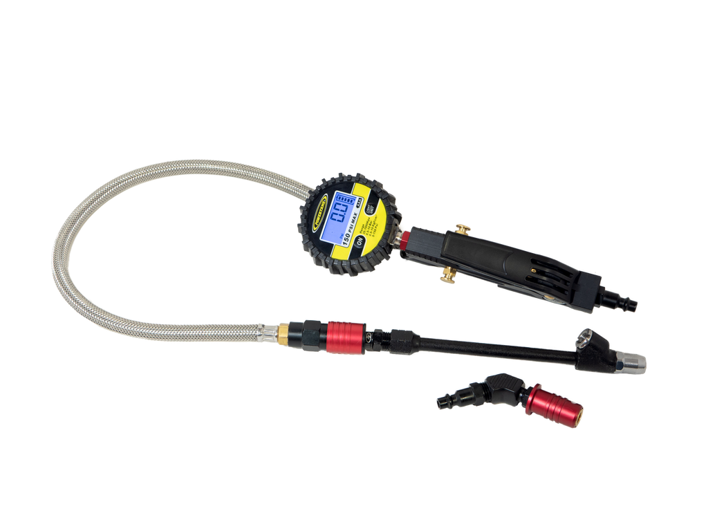 Switch Hitter Digital - Ventoso™ RED Tire Inflator with Quick-Switch Chucks