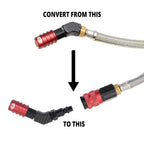 RED Upgrade Kit - Upgrade any Power Tank Tire Inflator Gauge to Quick-Switch RED Coupler