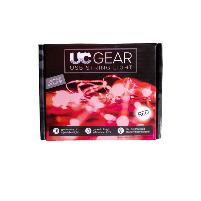 UC Gear LED String 32' - Red