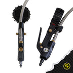 Big Kahuna Analog - Ventoso™ RED Tire Inflator with Gauge, 6 ft. Hose, and Quick-Switch Chucks