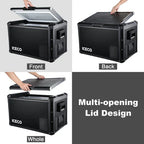 ICECO VL45 Pro Single Zone 47QT Portable Cooler Black