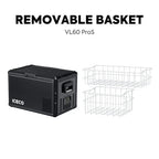 ICECO VL60 Pro Single Zone 63QT Portable Cooler Black