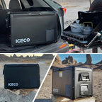 ICECO VL60 Pro Single Zone 63QT Portable Cooler Black