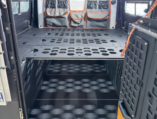 Alu-Cab Canopy Camper System V4 - 6.5ft Full-Size 20+ in - Adventurist - Passengers (RH)