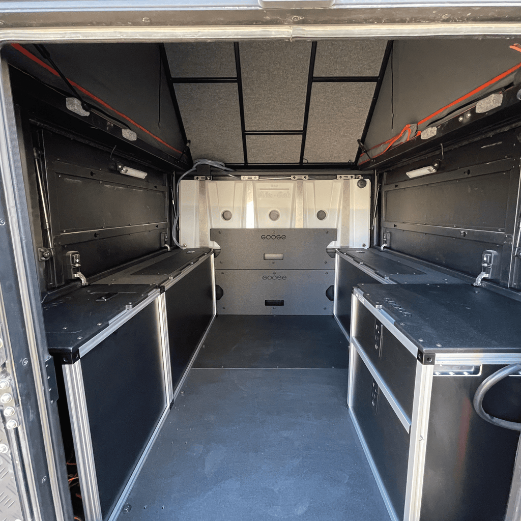 Alu-Cab Canopy Camper V2 - Toyota Tacoma 2005-2023 2nd & 3rd Gen. - Rear Utility Module - 6' Bed