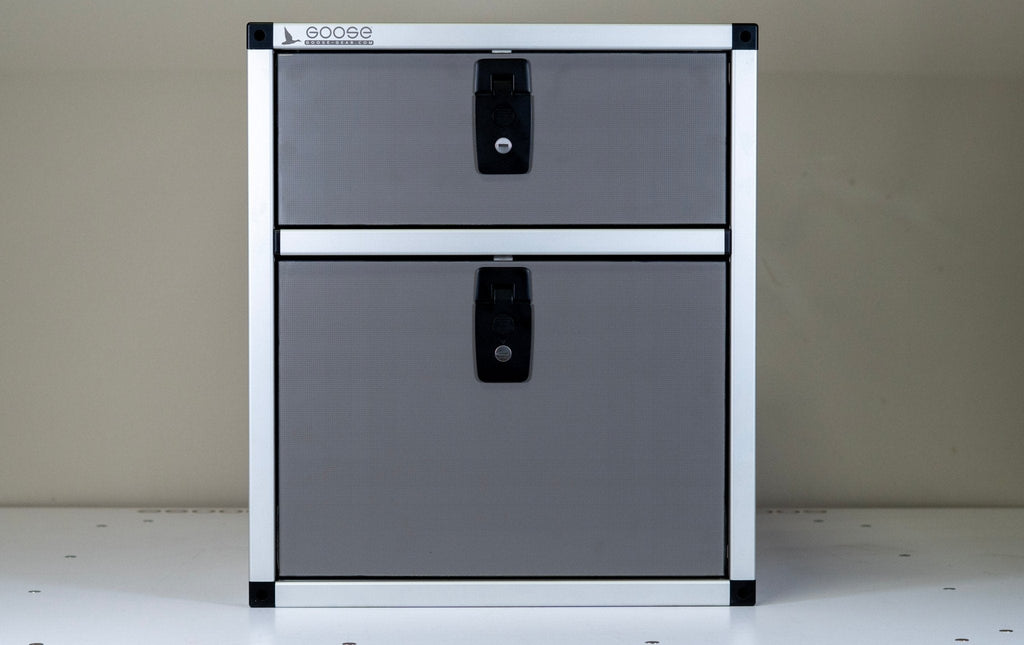 Double Drawer Module - 19 3/16" Wide x 25" Depth