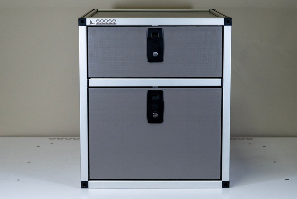 Double Drawer Module - 19 3/16" Wide x 25" Depth