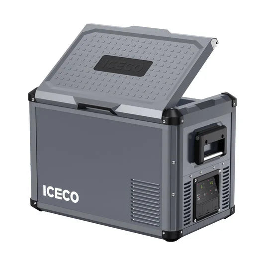 ICECO VL45 Pro Dual Zone 45QT Portable Cooler Grey