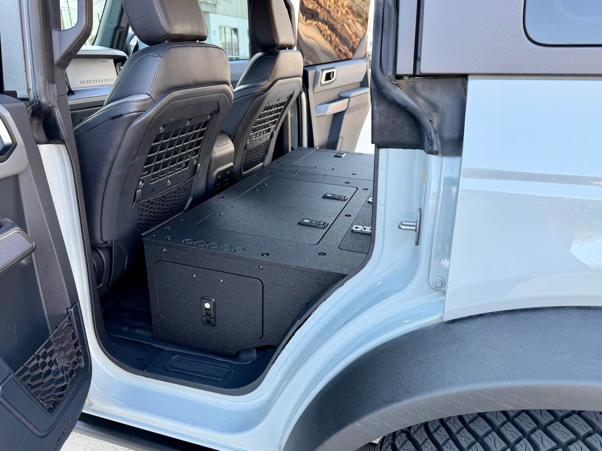 Ford - Bronco - 2021-Present - 6th Gen - 4 Door - Explore Series -  Seat Delete - Second Row - Low Profile