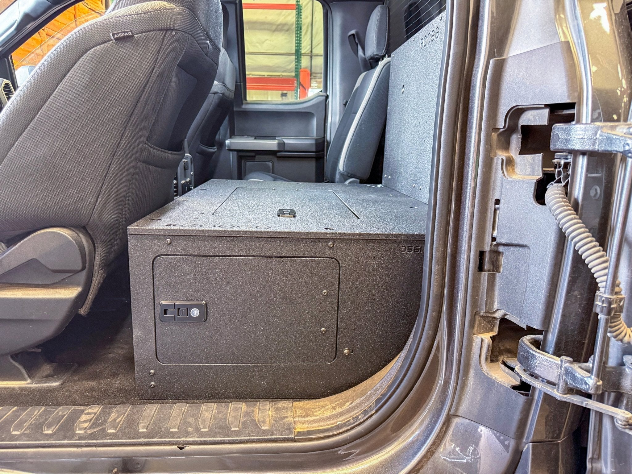 Ford - F-150 - 2015-Present - 13th & 14th Gen - Explore Series - SuperCab - Second Row - HIGH Seat Delete Plate System - Without Subwoofer
