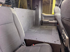 Ford - F-150 - 2015-Present - 13th & 14th Gen - Explore Series - SuperCab - Second Row - HIGH Seat Delete Plate System - Without Subwoofer