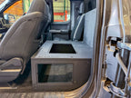 Ford - F-150 - 2015-Present - 13th & 14th Gen - Explore Series - SuperCab - Second Row - HIGH Seat Delete Plate System - Without Subwoofer