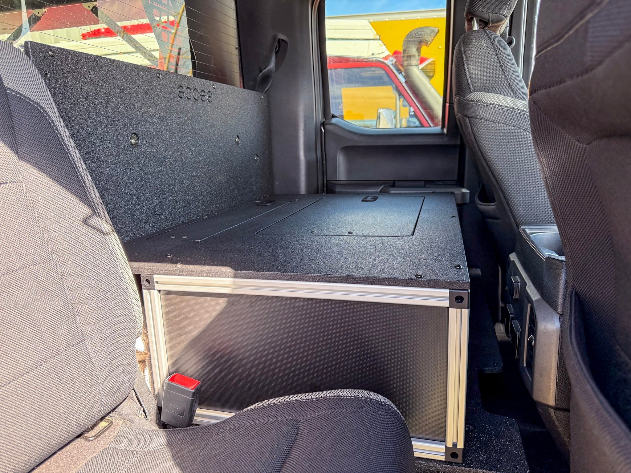 Ford - F150 - 2015-Present - 13th-14th Gen - Super Cab - without the center mounted B&O Subwoofer - Explore Series - Single Drawer Module - With Fitted Top Plate