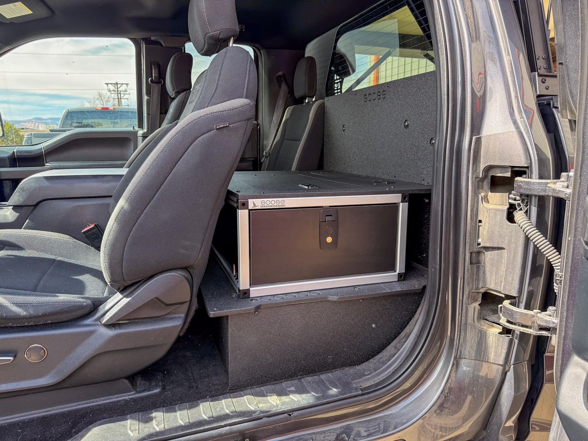 Ford - F150 - 2015-Present - 13th-14th Gen - Super Cab - without the center mounted B&O Subwoofer - Explore Series - Single Drawer Module - With Fitted Top Plate