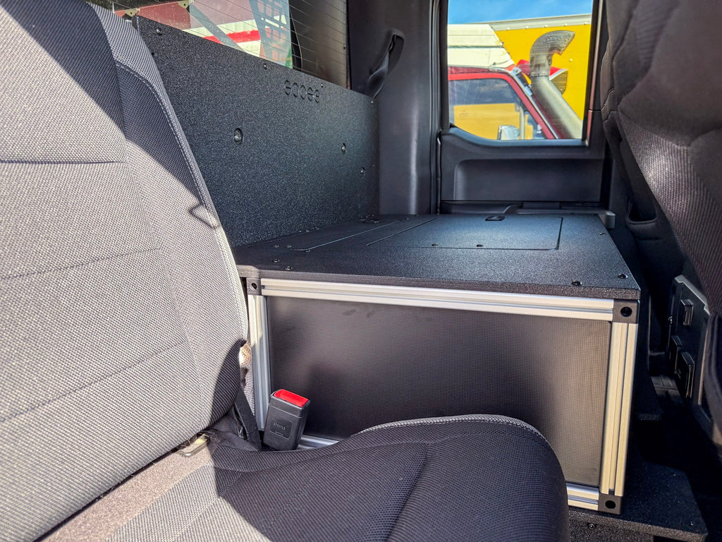 Ford - F150 - 2015-Present - 13th-14th Gen - Super Cab - without the center mounted B&O Subwoofer - Explore Series - Single Drawer Module - With Fitted Top Plate