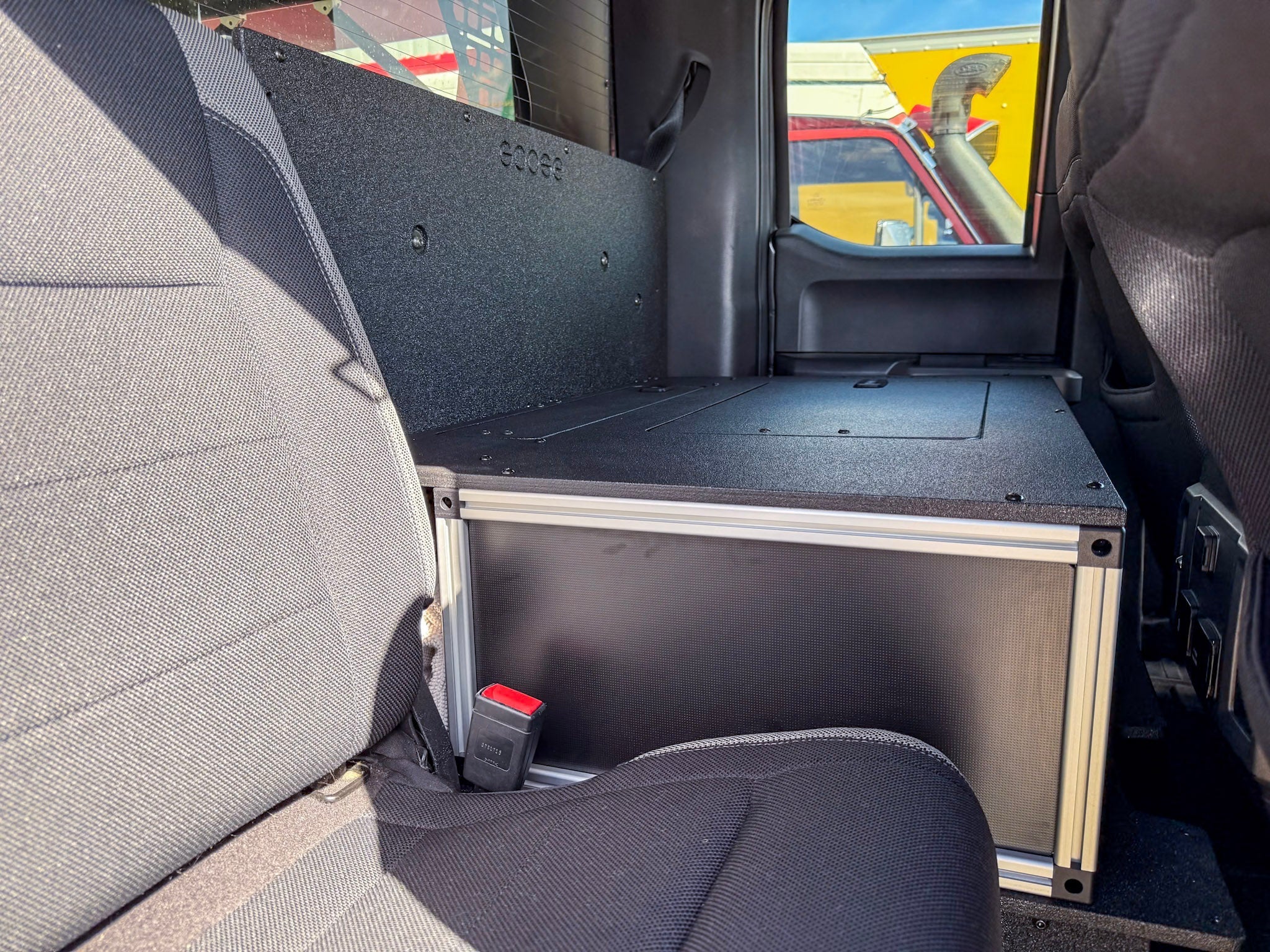 Ford - F150 - 2015-Present - 13th-14th Gen - Super Cab - without the center mounted B&O Subwoofer - Explore Series - Single Drawer Module - With Fitted Top Plate