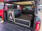 Ford F150 Raptor 2015-2020 2nd Gen. SuperCrew - Truck Bed Sleep Deck Drawer with Cubbie