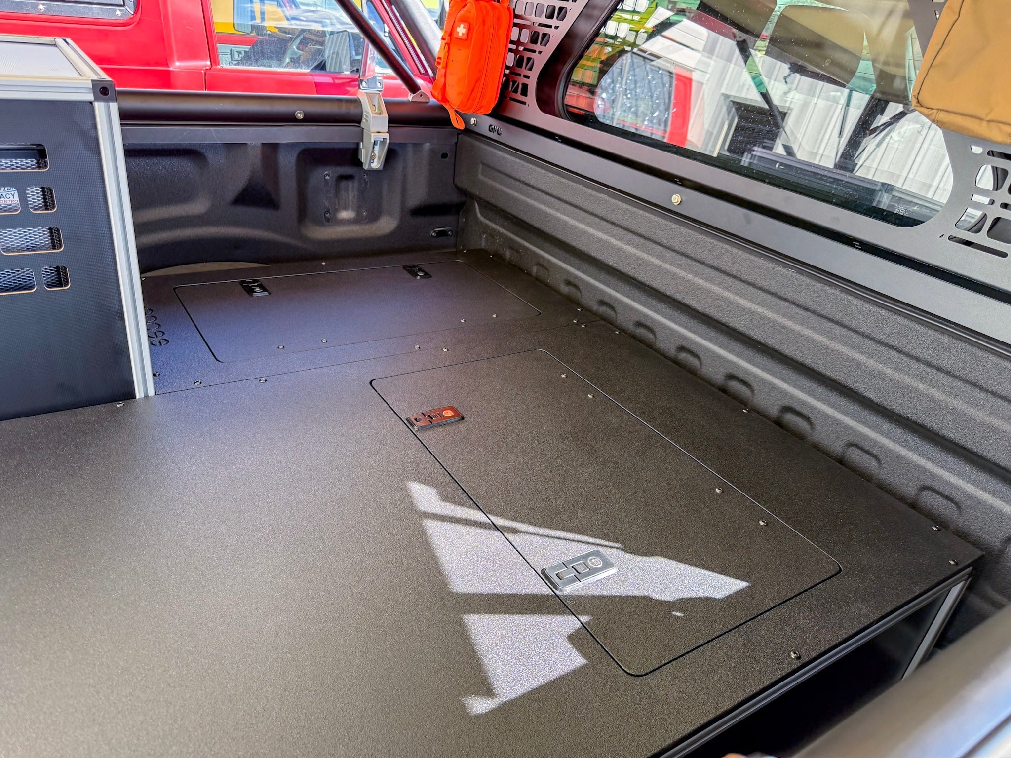 Ford F150 Raptor 2015-2020 2nd Gen. SuperCrew - Truck Bed Sleep Deck Drawer with Cubbie