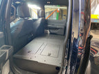 Ford Super Duty Ford - F250-F550 - 2023-Present - 5th Gen. Crew Cab - Second Row Seat Delete Plate System with Factory B&O Subwoofer Center Wall with Exterior Port
