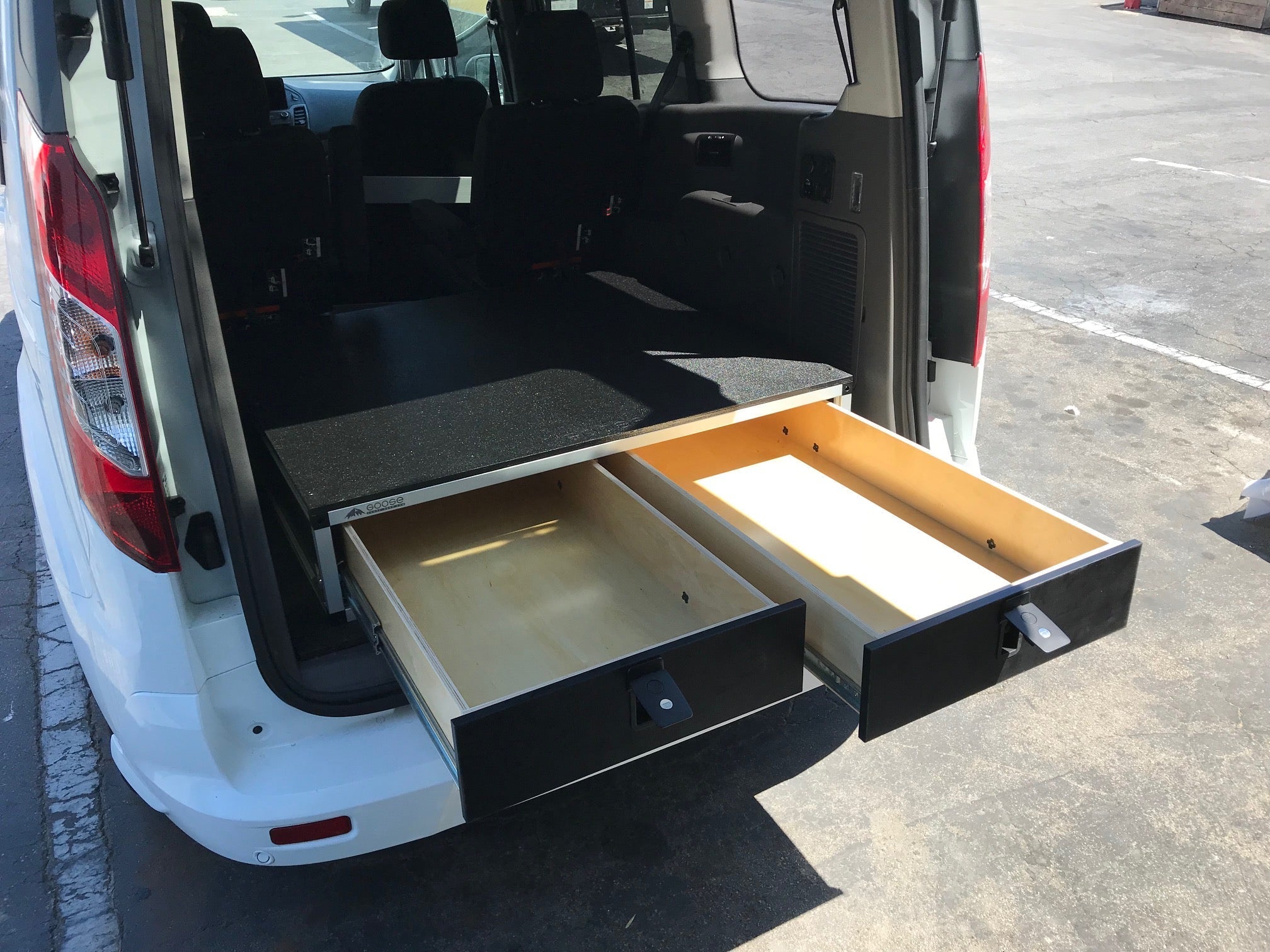 Ford Transit Connect 2014-2023 2nd Gen. - Side x Side Drawer Module - 43 3/8" Wide x 8" High x 40" Depth