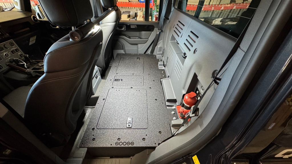 Ineos - Grenadier Quartermaster - 2025-Present - 1st Gen - Explore Series - Second Row Seat Delete Plate System 100%