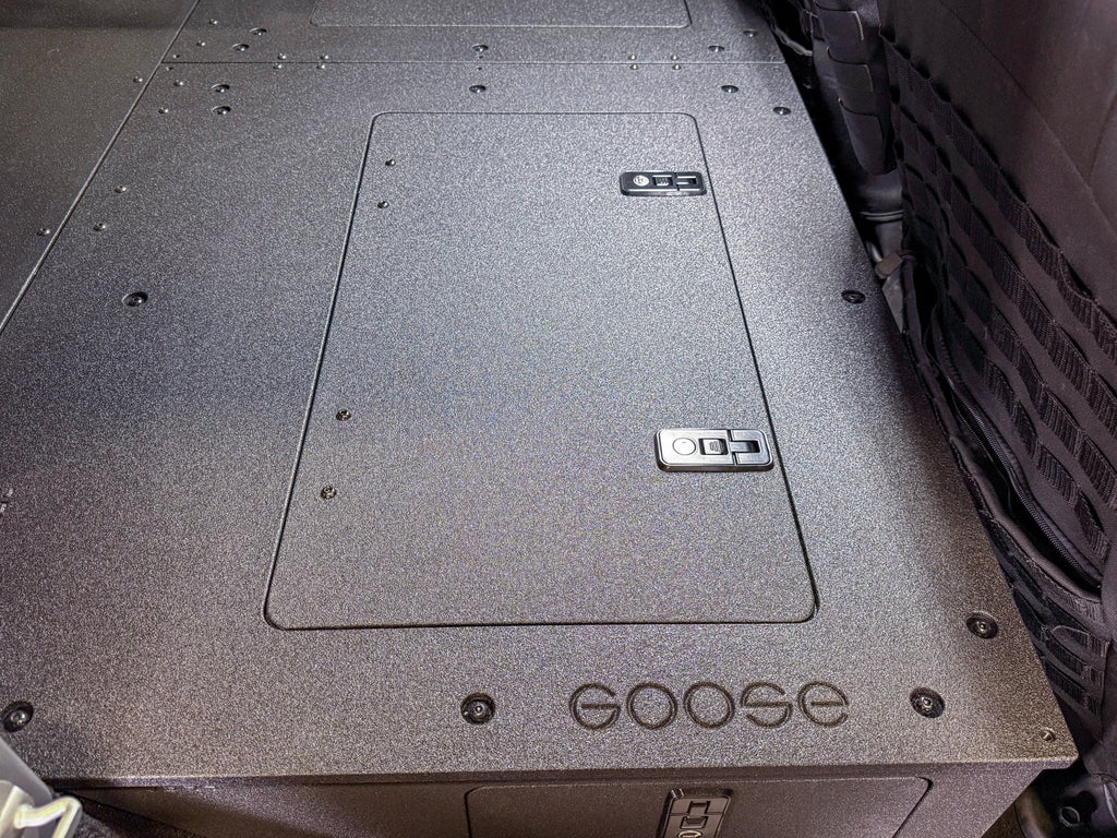 Jeep - Wrangler - 2007-2018 - JKU - 4 Door - Explore Series - Second Row Seat Delete Plate System - Second Row - Module Based - 8" Module