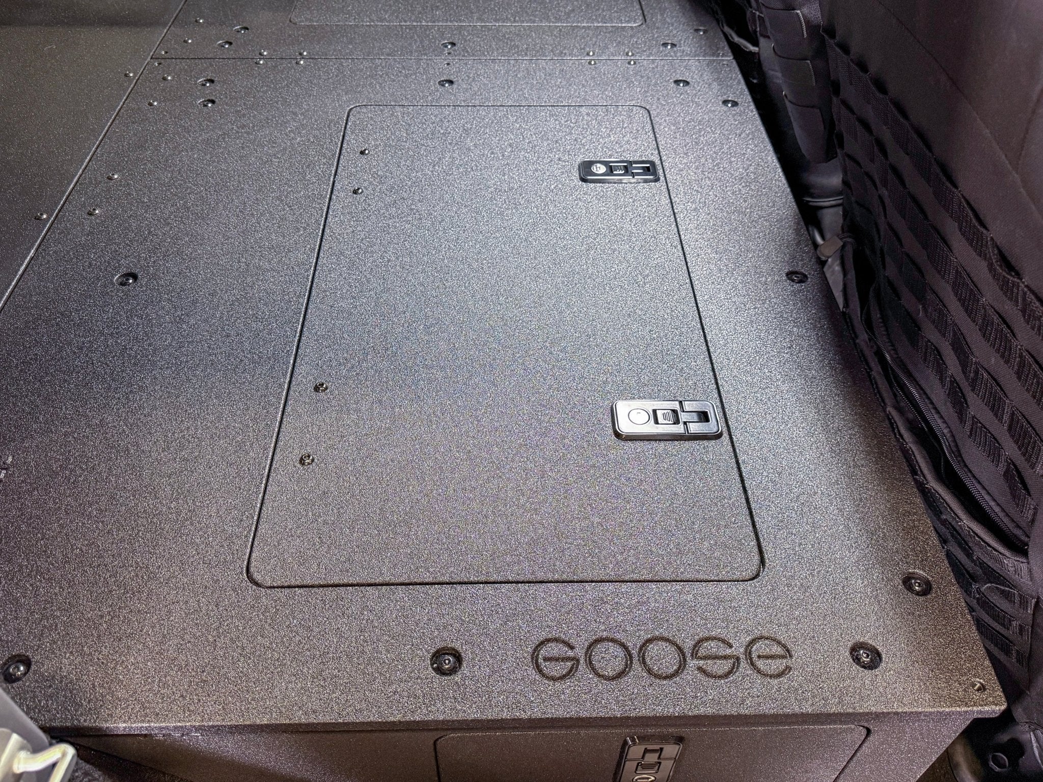 Jeep - Wrangler - 2007-2018 - JKU - 4 Door - Explore Series - Second Row Seat Delete Plate System - Second Row - Module Based - 8" Module