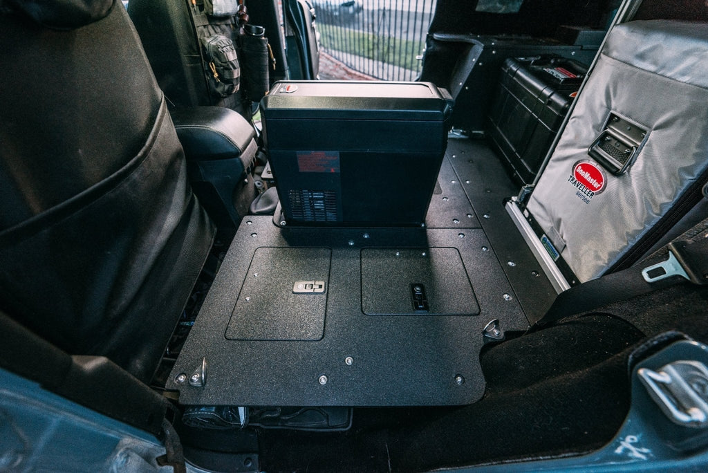 Legacy Product - Jeep Wrangler 2007-2018 JKU 4 Door - Second Row Seat Delete Plate System