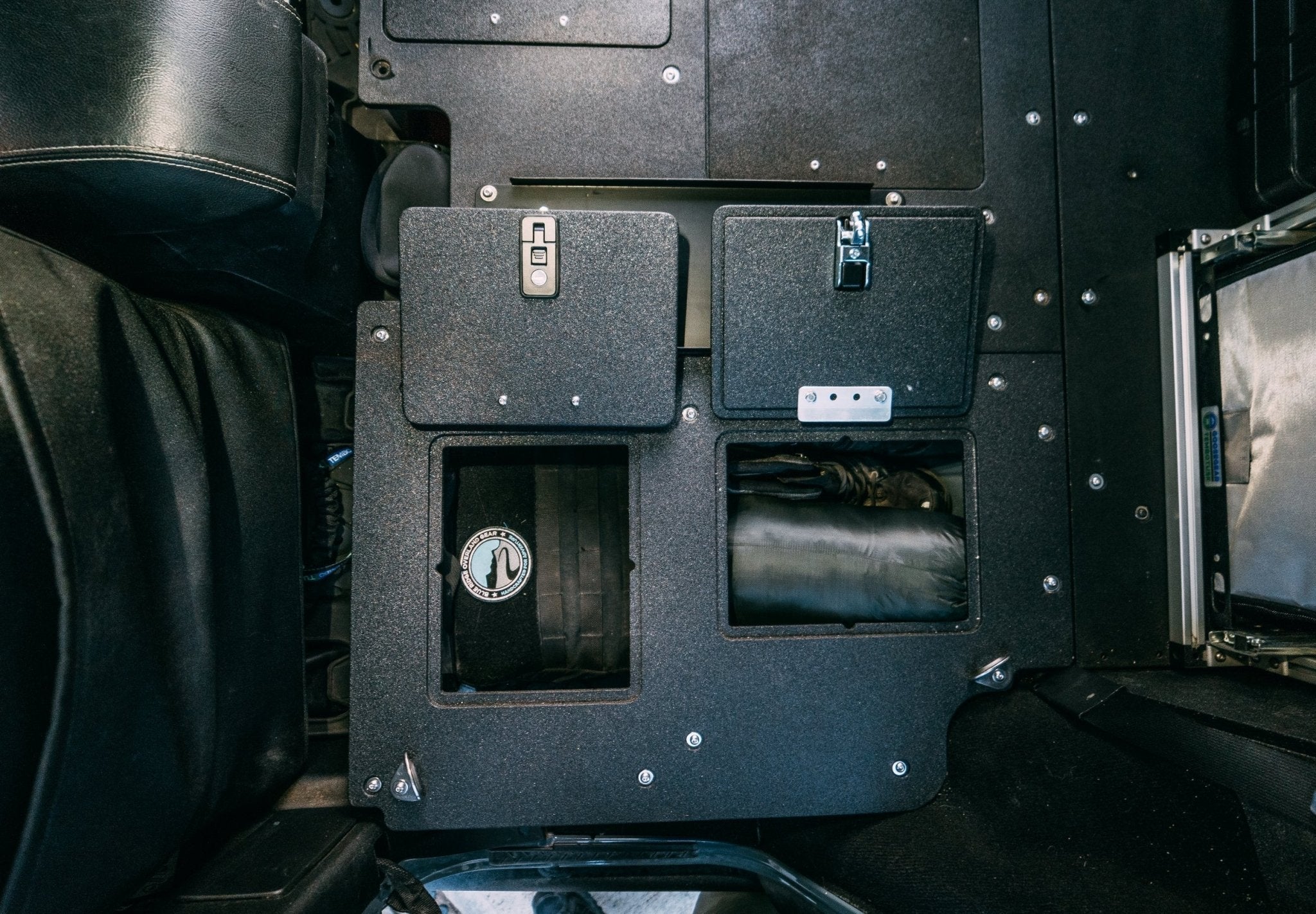 Legacy Product - Jeep Wrangler 2007-2018 JKU 4 Door - Second Row Seat Delete Plate System