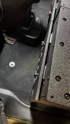 Jeep Wrangler 2018-2023 JLU 4 Door - Second Row Seat Delete Plate System - 8" or 10" Module Based
