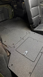 Jeep Wrangler 2024-Present JLU 4 Door - Second Row Seat Delete Plate System - V2