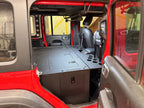 Jeep - Wrangler - 2024-Present - JLU - 4 Door - Explore Series - Seat Delete Plate System - Second Row - Module Based - 10" Module