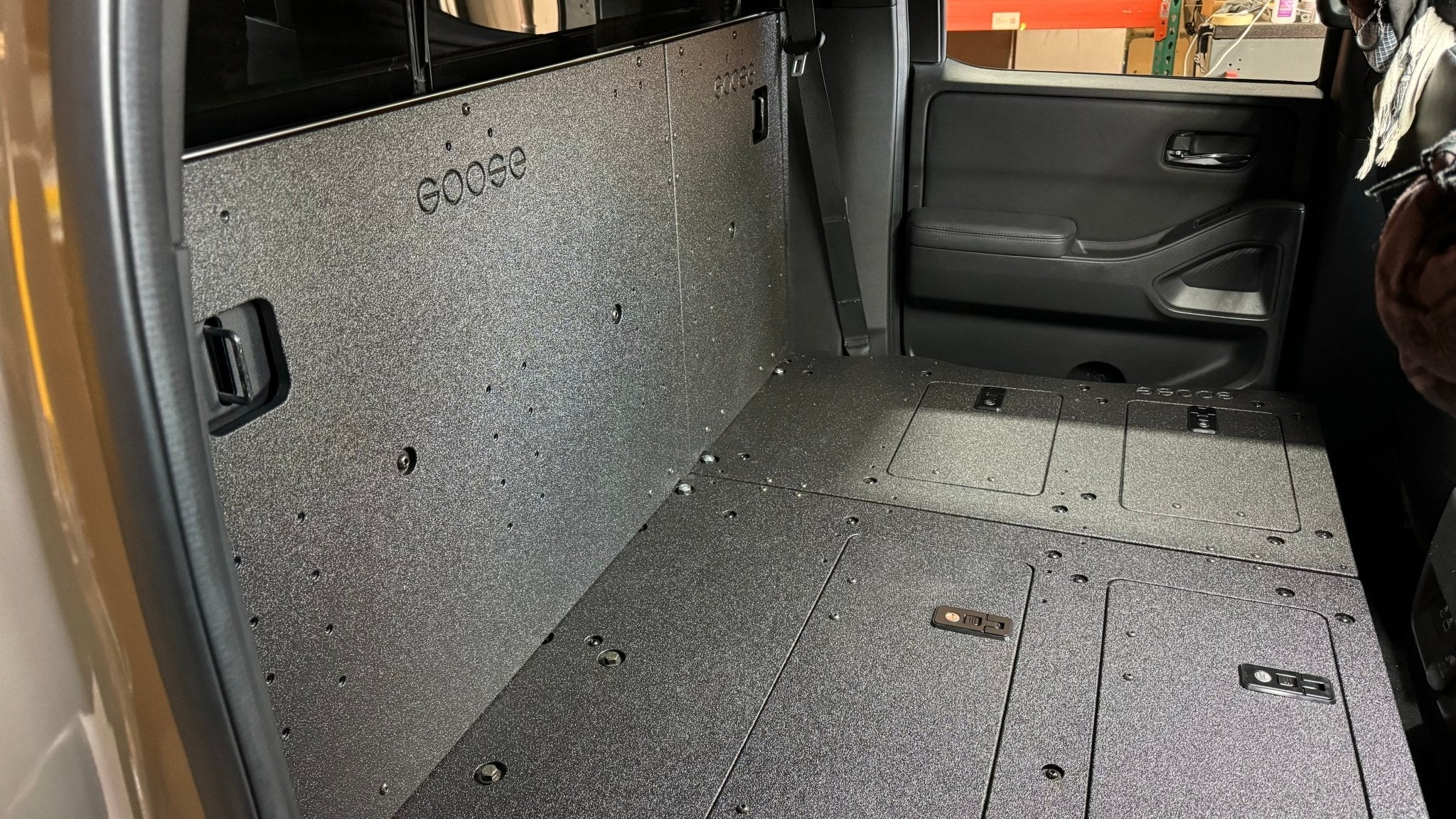 Nissan - Frontier - Crew Cab - 2021-Present - 3rd Gen - Explore Series - Second Row Seat Delete Plate System