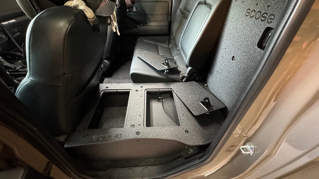 Nissan - Frontier - Crew Cab - 2021-Present - 3rd Gen - Explore Series - Second Row Seat Delete Plate System