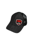 TeraFlex Trucker Hat w/ Icon Jeep Patch - Black Heather - One Size Fits All [CO]