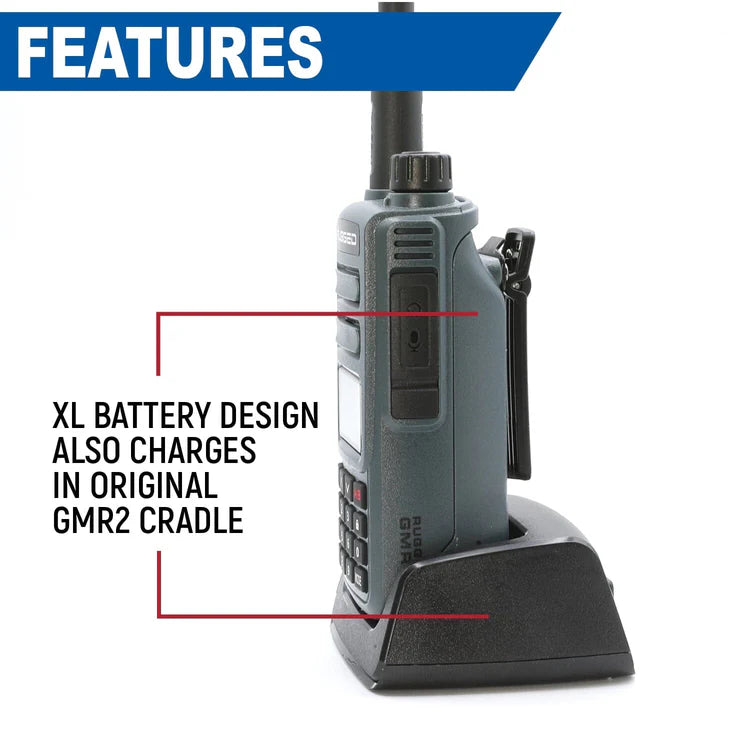 GMR2 and GMR2 PLUS Handheld Long-Lasting XL Battery