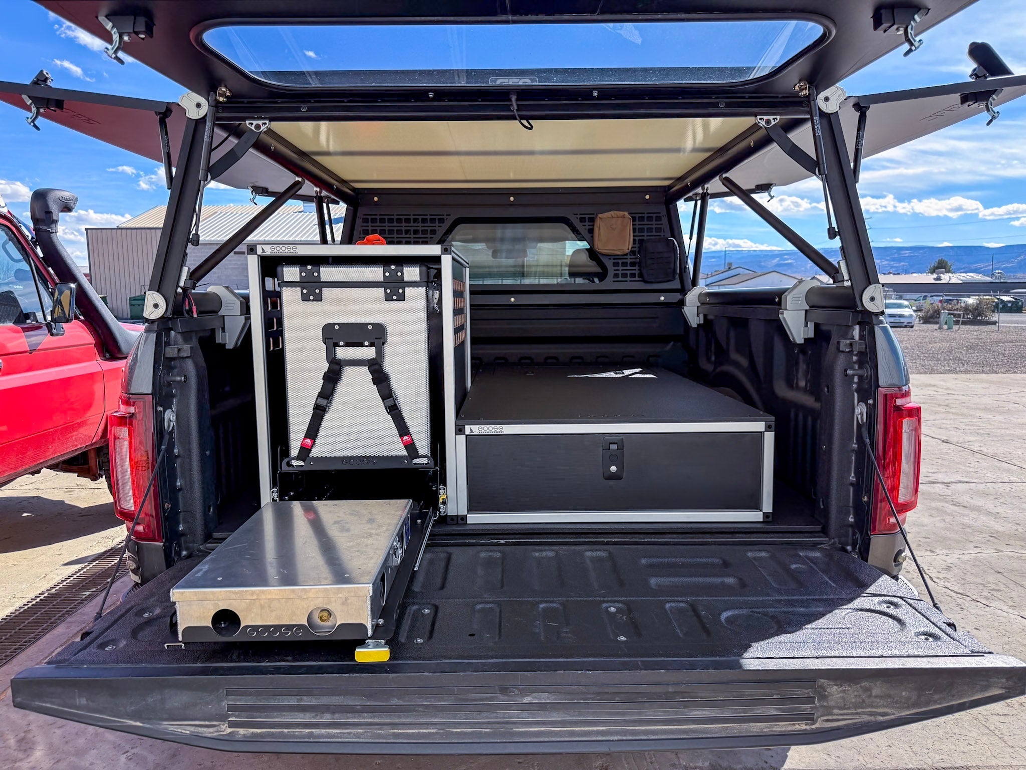 SoCal Ultimate Chef and Storage Package for Ford F150 Raptor 2015-2020 2nd Gen. SuperCrew