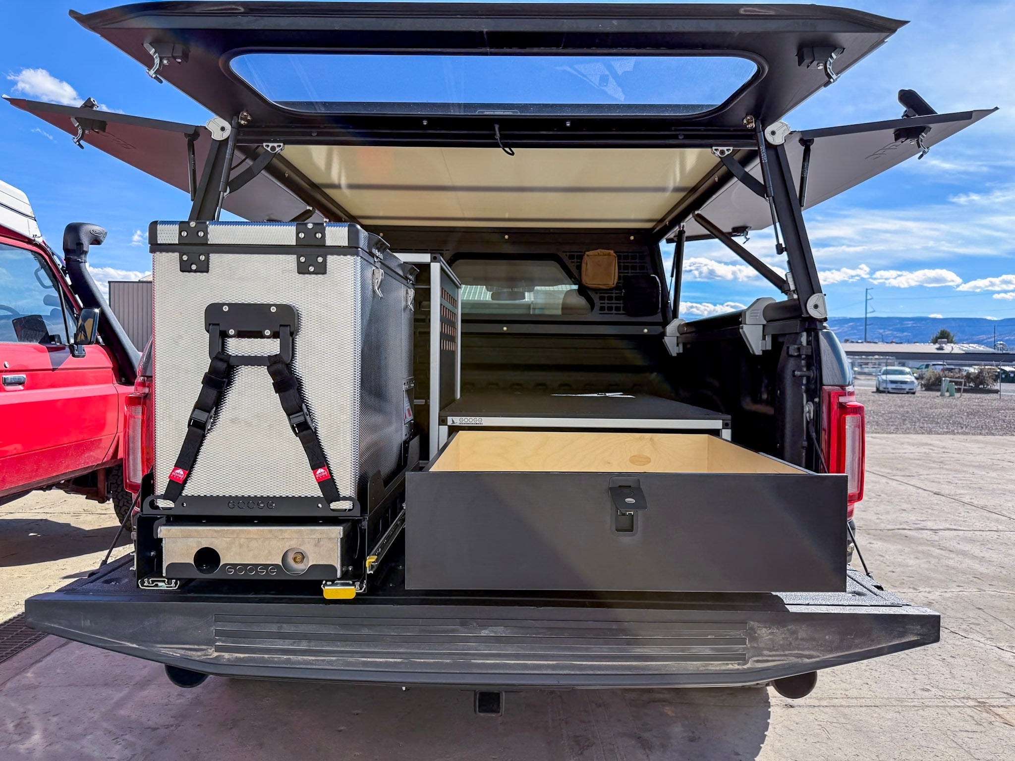 SoCal Ultimate Chef and Storage Package for Ford F150 Raptor 2015-2020 2nd Gen. SuperCrew