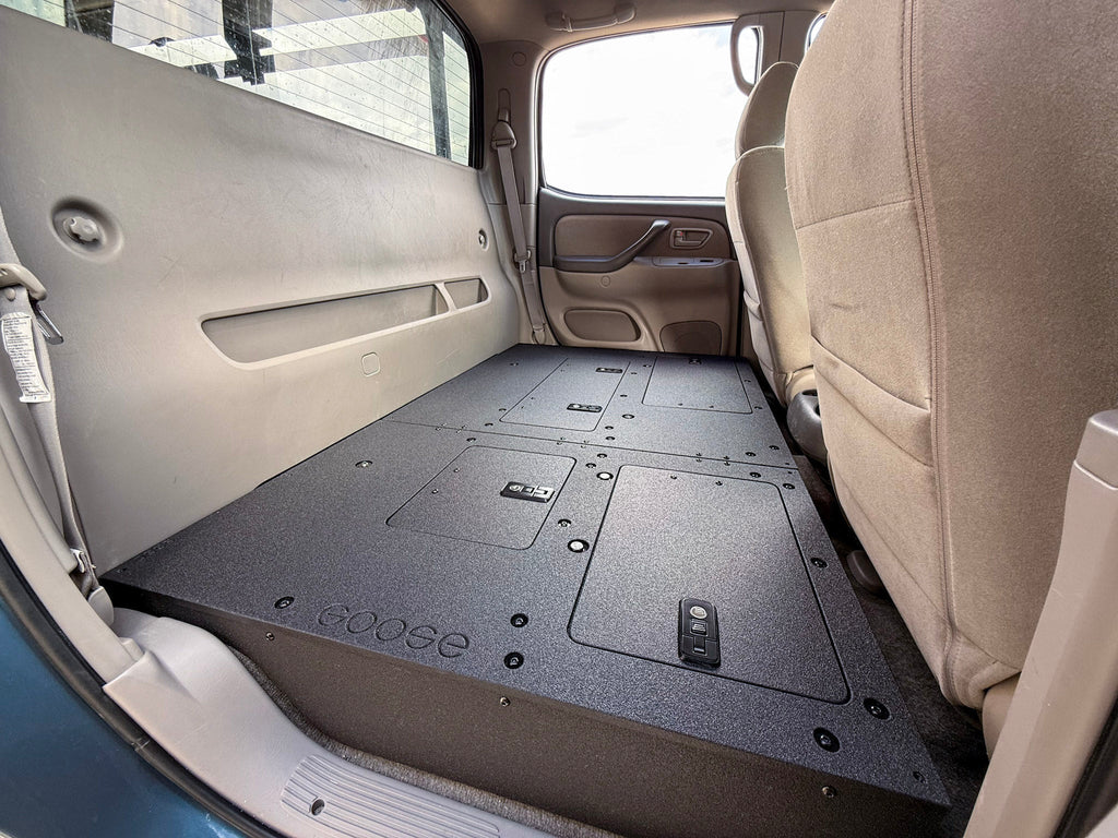 Toyota Tundra - 2000-2006 1st Gen - Double Cab - Second Row Seat Delete Plate System